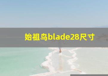 始祖鸟blade28尺寸