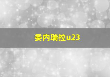 委内瑞拉u23