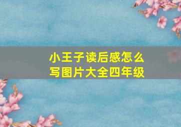 小王子读后感怎么写图片大全四年级