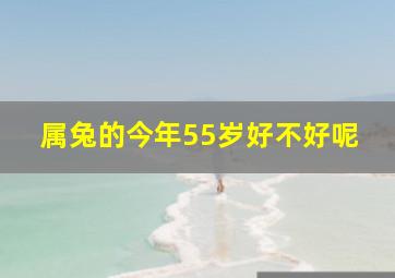 属兔的今年55岁好不好呢