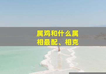 属鸡和什么属相最配、相克