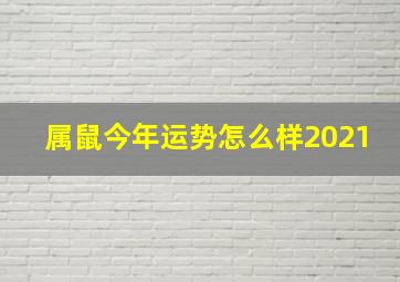 属鼠今年运势怎么样2021