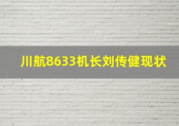 川航8633机长刘传健现状