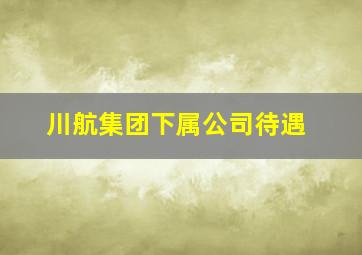 川航集团下属公司待遇