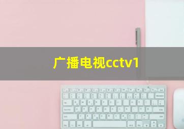 广播电视cctv1