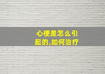 心梗是怎么引起的,如何治疗