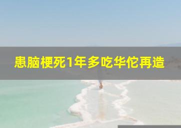 患脑梗死1年多吃华佗再造