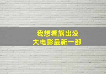 我想看熊出没大电影最新一部