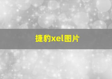 捷豹xel图片