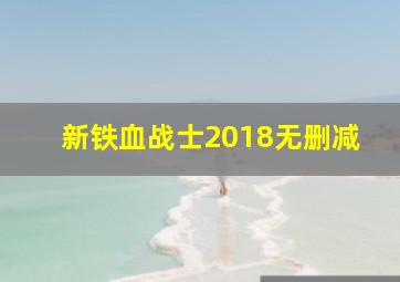 新铁血战士2018无删减