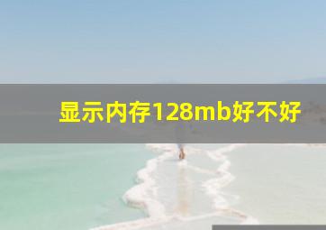 显示内存128mb好不好