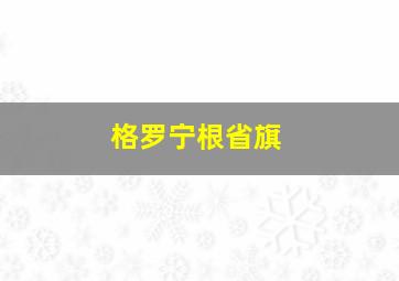 格罗宁根省旗