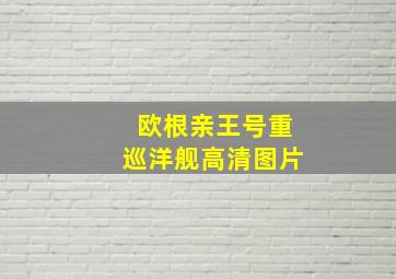 欧根亲王号重巡洋舰高清图片