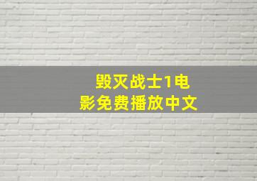 毁灭战士1电影免费播放中文