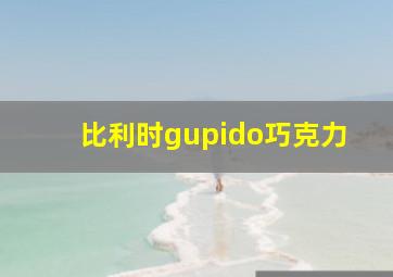 比利时gupido巧克力