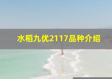 水稻九优2117品种介绍