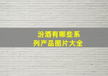 汾酒有哪些系列产品图片大全