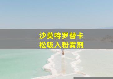 沙莫特罗替卡松吸入粉雾剂