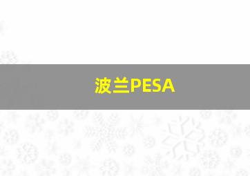 波兰PESA