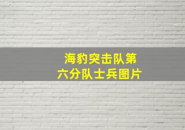 海豹突击队第六分队士兵图片