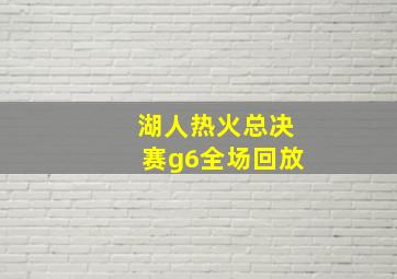 湖人热火总决赛g6全场回放