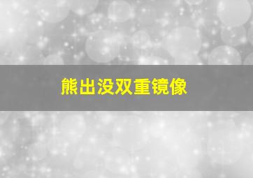 熊出没双重镜像