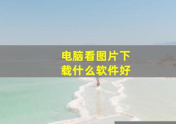 电脑看图片下载什么软件好