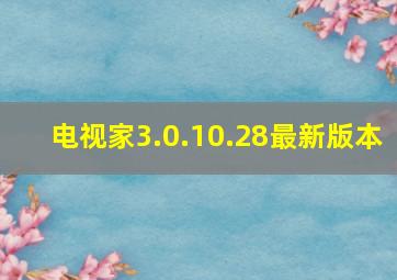 电视家3.0.10.28最新版本