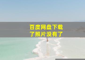 百度网盘下载了照片没有了