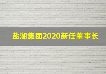 盐湖集团2020新任董事长