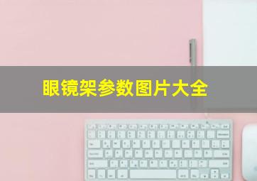 眼镜架参数图片大全