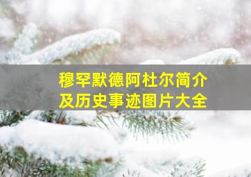 穆罕默德阿杜尔简介及历史事迹图片大全