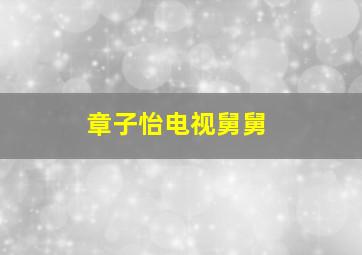 章子怡电视舅舅