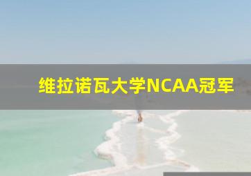 维拉诺瓦大学NCAA冠军