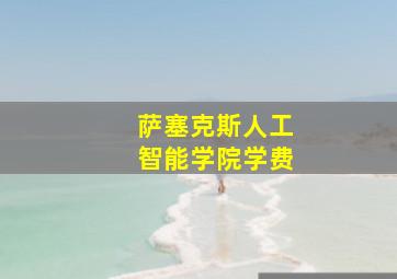 萨塞克斯人工智能学院学费