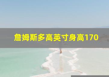 詹姆斯多高英寸身高170