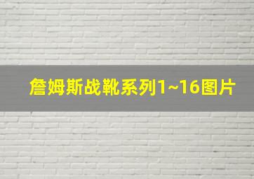 詹姆斯战靴系列1~16图片