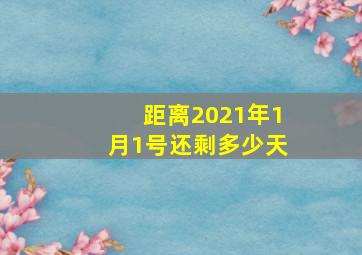 距离2021年1月1号还剩多少天