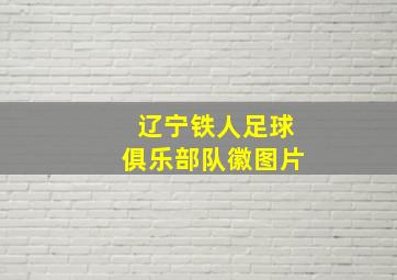 辽宁铁人足球俱乐部队徽图片