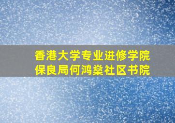 香港大学专业进修学院保良局何鸿燊社区书院