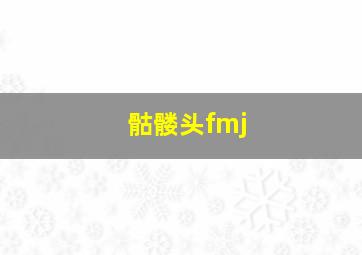 骷髅头fmj