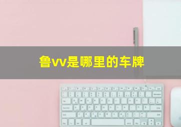 鲁vv是哪里的车牌