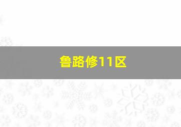 鲁路修11区