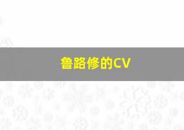 鲁路修的CV