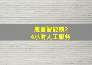 鹿客智能锁24小时人工服务